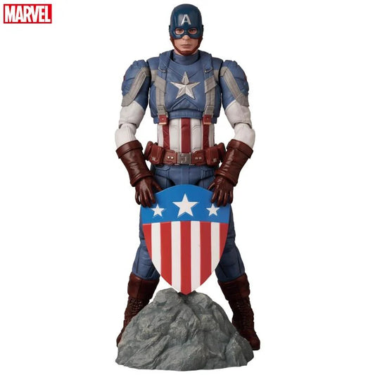Pedido Figura Capitán América (Classic Suit) - Captain America: The Winter Soldier - MAFEX No. 220 marca Medicom Toy escala 1/12