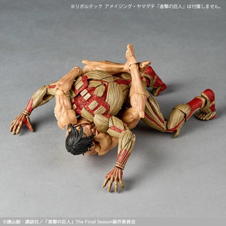 Preventa Figura Armored Titan (Reiner Braun) - Attack on Titan / Shingeki no Kyojin - Amazing Yamaguchi Revoltech marca Kaiyodo NR069 (17 cm)