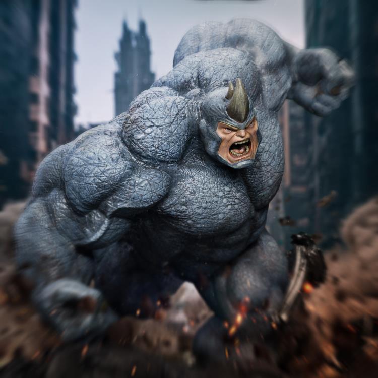 Preventa Estatua Rhino - Marvel Spider-Man vs Villains - Limited Edition BDS marca Iron Studios escala de arte 1/10