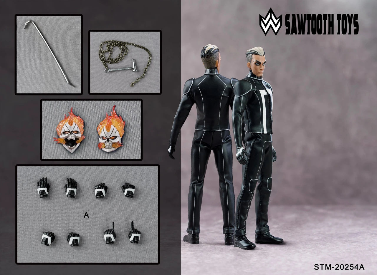 Preventa Figura Flame Head Knight marca Sawtooth STM-20254A escala 1/12