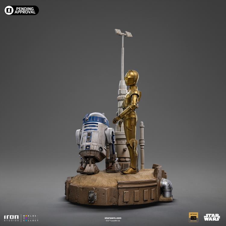 Pedido Estatua C-3PO y R2-D2 (DELUXE) - Star Wars: A New Hope - Limited Edition marca Iron Studios escala de arte 1/10