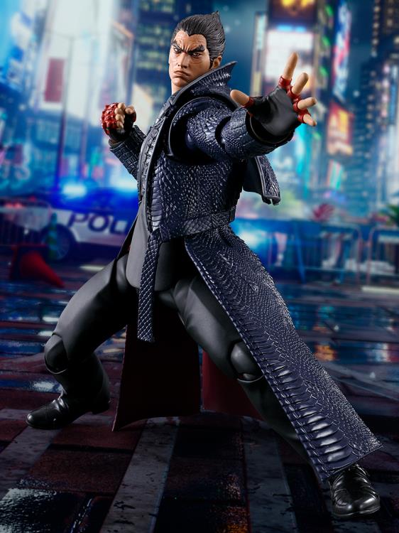 Preventa Figura Kazuya Mishima - Tekken 8 - S.H.Figuarts marca Bandai Spirits escala pequeña 1/12