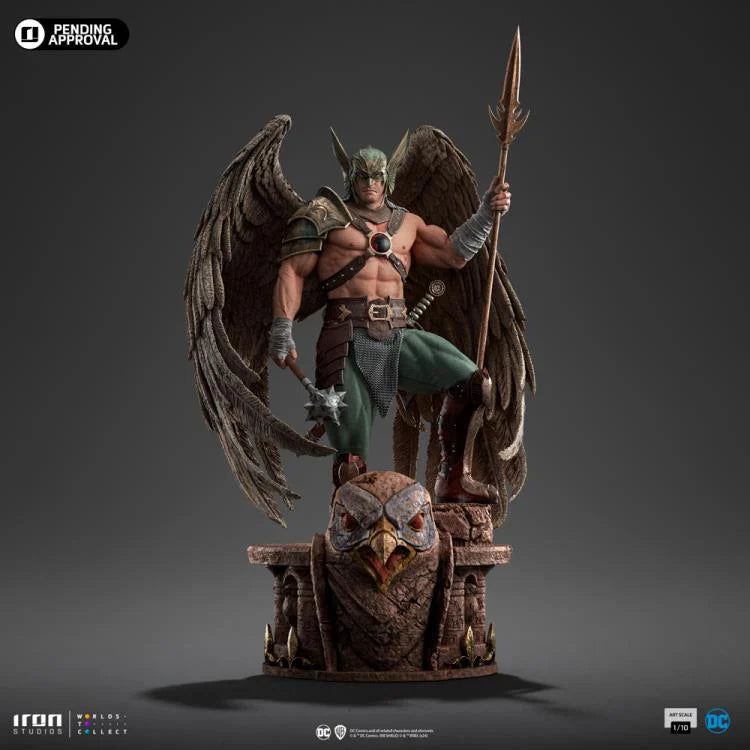 Preventa Estatua HAWKMAN - Black Adam 10th Anniversary - DC Comics - Limited Edition marca Iron Studios escala de arte 1/10