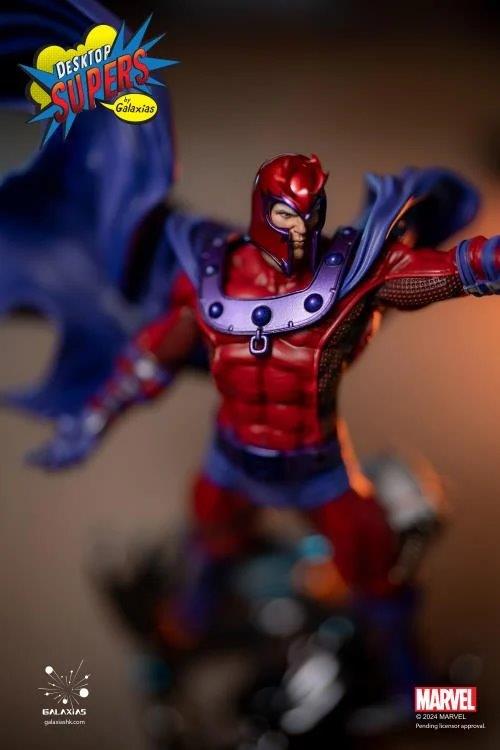 Pedido Estatua Magneto - Marvel Desktop Super marca Galaxias escala de arte 1/8