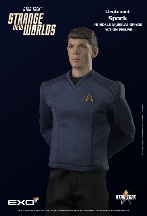 Pedido Figura Lieutenant Spock - Star Trek: Strange New Worlds marca EXO-6 EXO-01-061 escala 1/6