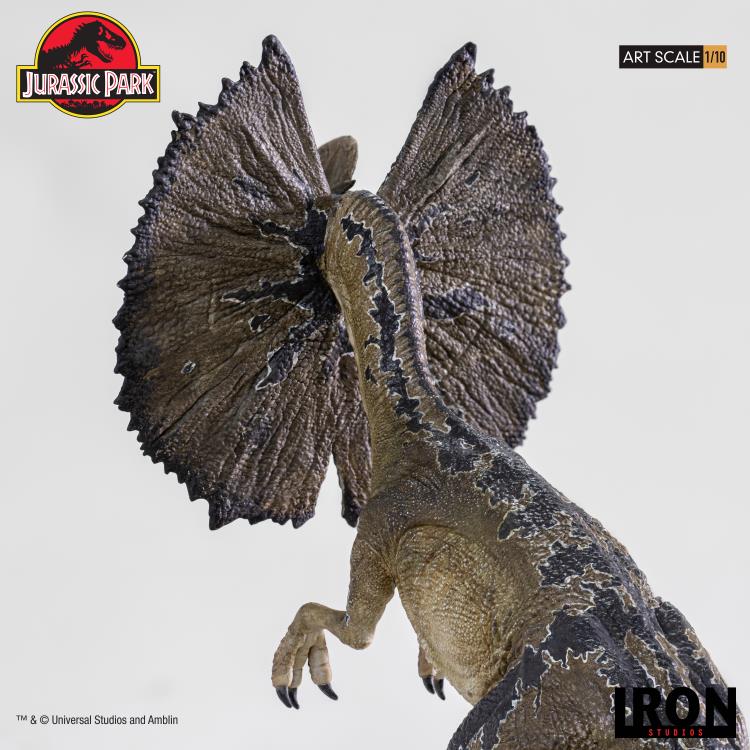 Pedido Estatua Dilophosaurus - Jurassic Park Icons - Limited Edition marca Iron Studios escala de arte 1/10