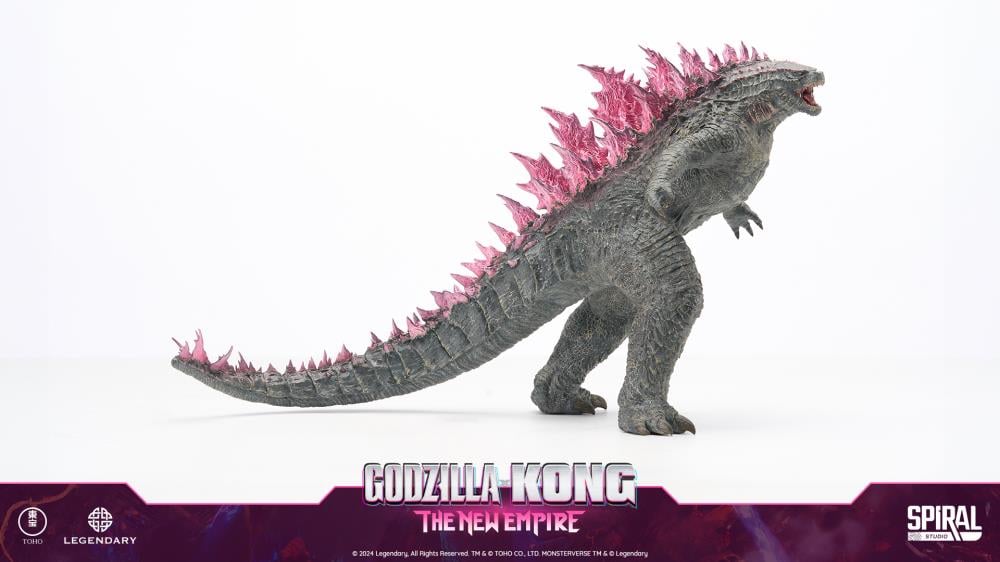 Pedido Estatua Godzilla Evolved Form (Heat Ray Version) - Godzilla x Kong: The New Empire - Hall of Fame marca Spiral Studio (27 cm)