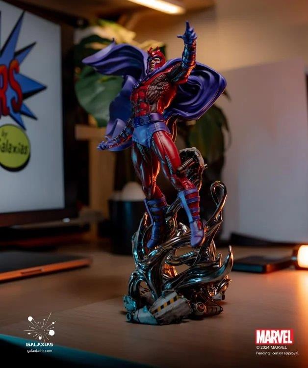 Pedido Estatua Magneto - Marvel Desktop Super marca Galaxias escala de arte 1/8
