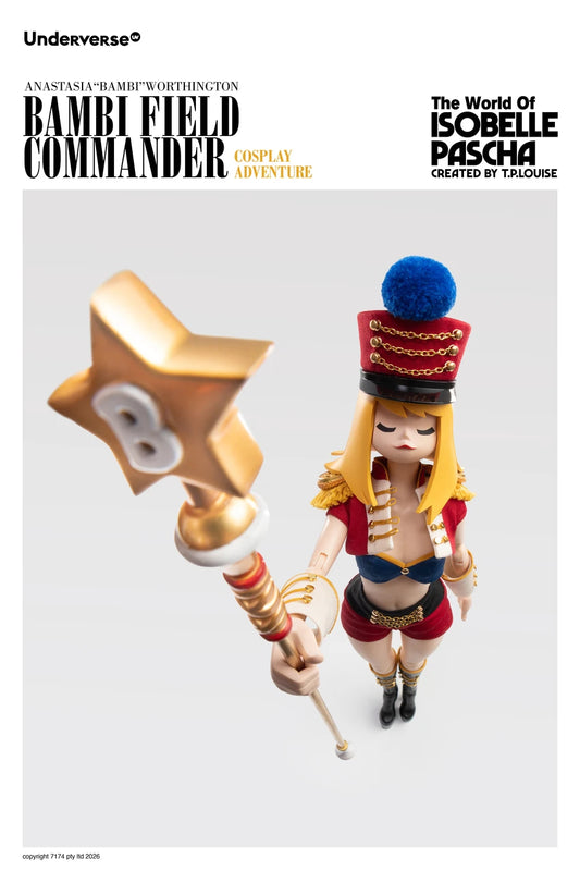 Preventa Figura Field Commander Bambi - The World of Isobelle Pascha Cosplay Adventure (Diseñador) marca Underverse UV202615-1 escala 1/6