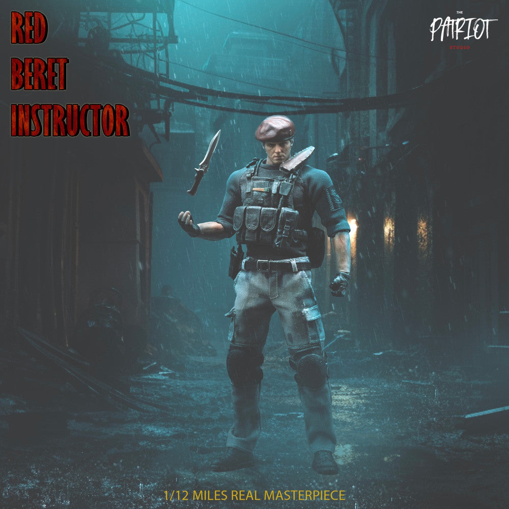 Pedido Figura Red Beret Instructor marca Patriot Studio PA017 escala pequeña 1/12