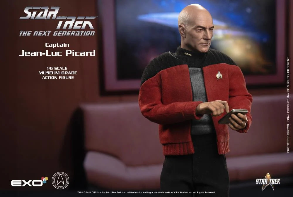 Pedido Figura Captain Jean-Luc Picard (Standard version) - Star Trek: The Next Generation marca EXO-6 EXO-01-019-STN escala 1/6