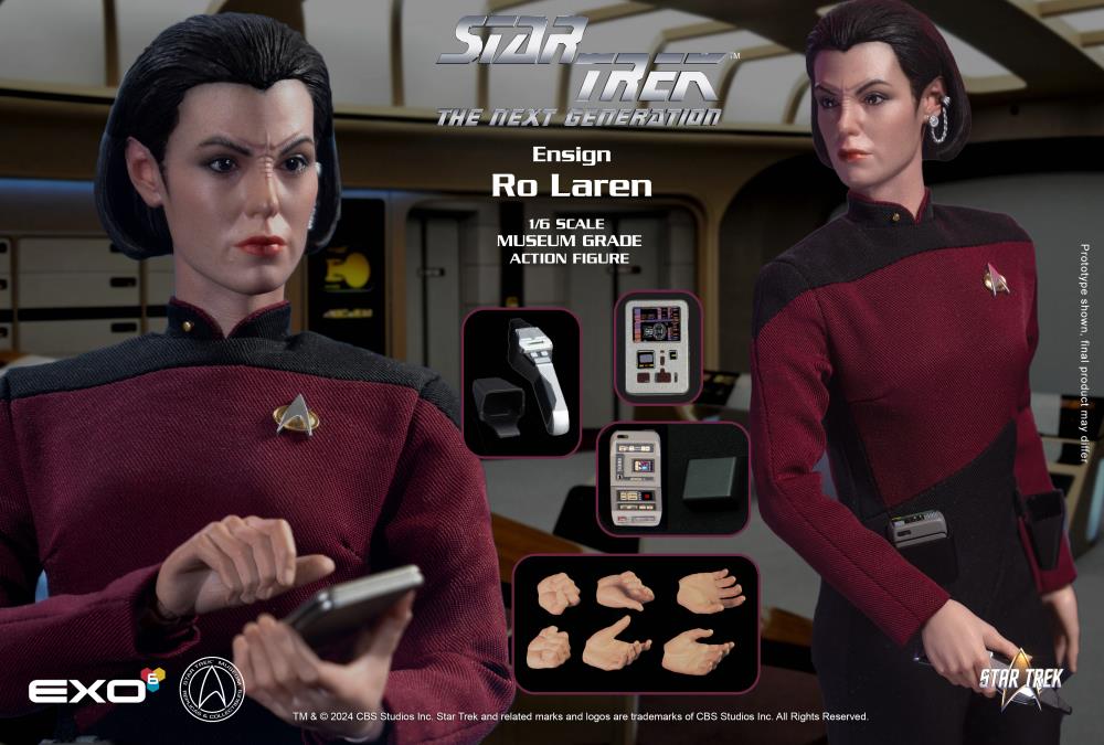 Pedido Figura Ensign Ro Laren - Star Trek: The Next Generation marca EXO-6 EXO-01-088 escala 1/6