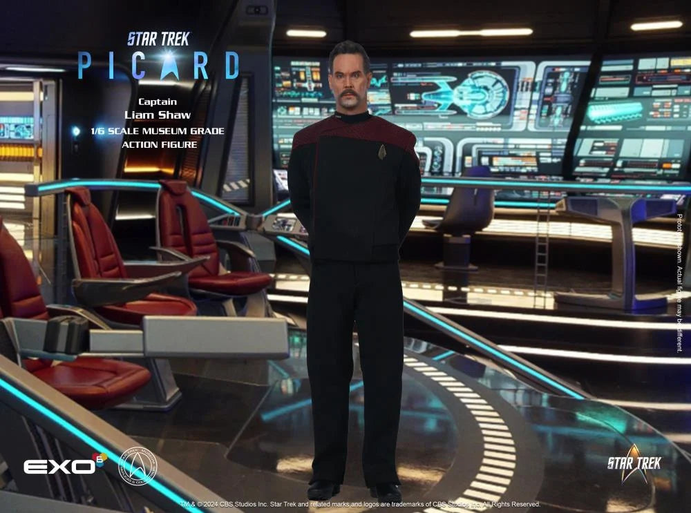 Pedido Figura Captain Liam Shaw - Star Trek: Picard marca EXO-6 EXO-02-085 escala 1/6