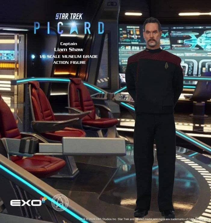 Pedido Figura Captain Liam Shaw - Star Trek: Picard marca EXO-6 EXO-02-085 escala 1/6