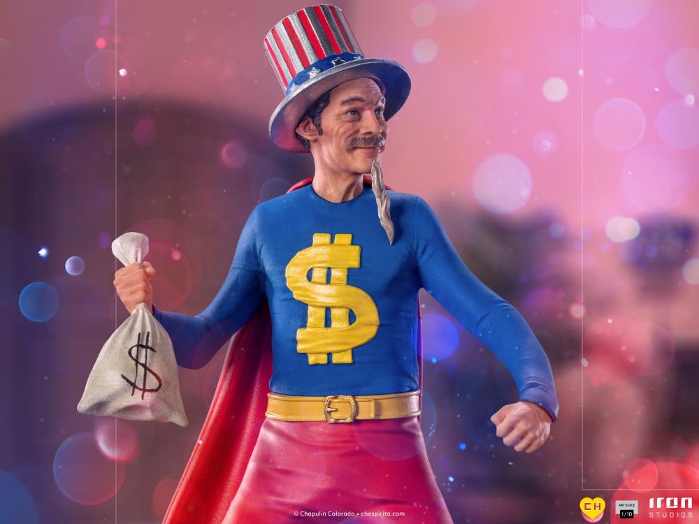 Pedido Estatua Super Sam - El Chapulin Colorado - Limited Edition marca Iron Studios escala de arte 1/10