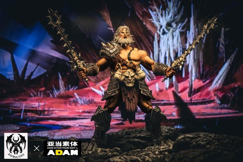 Pedido Figura Barbarian Berserker marca Nightmare Studio D20 escala pequeña 1/12