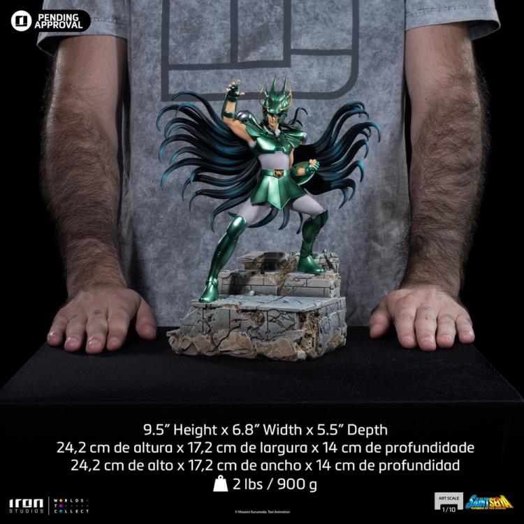 Pedido Estatua Dragon Shiryu - Saint Seiya - Limited Edition marca Iron Studios escala de arte 1/10