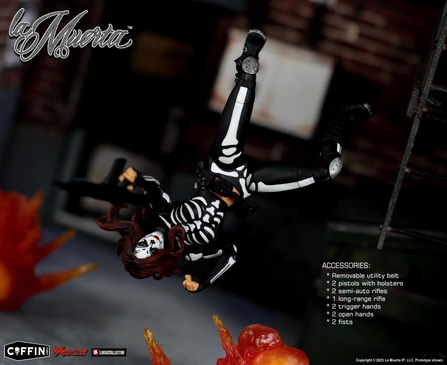 Pedido Figura La Muerta marca Executive Replicas escala pequeña 1/12