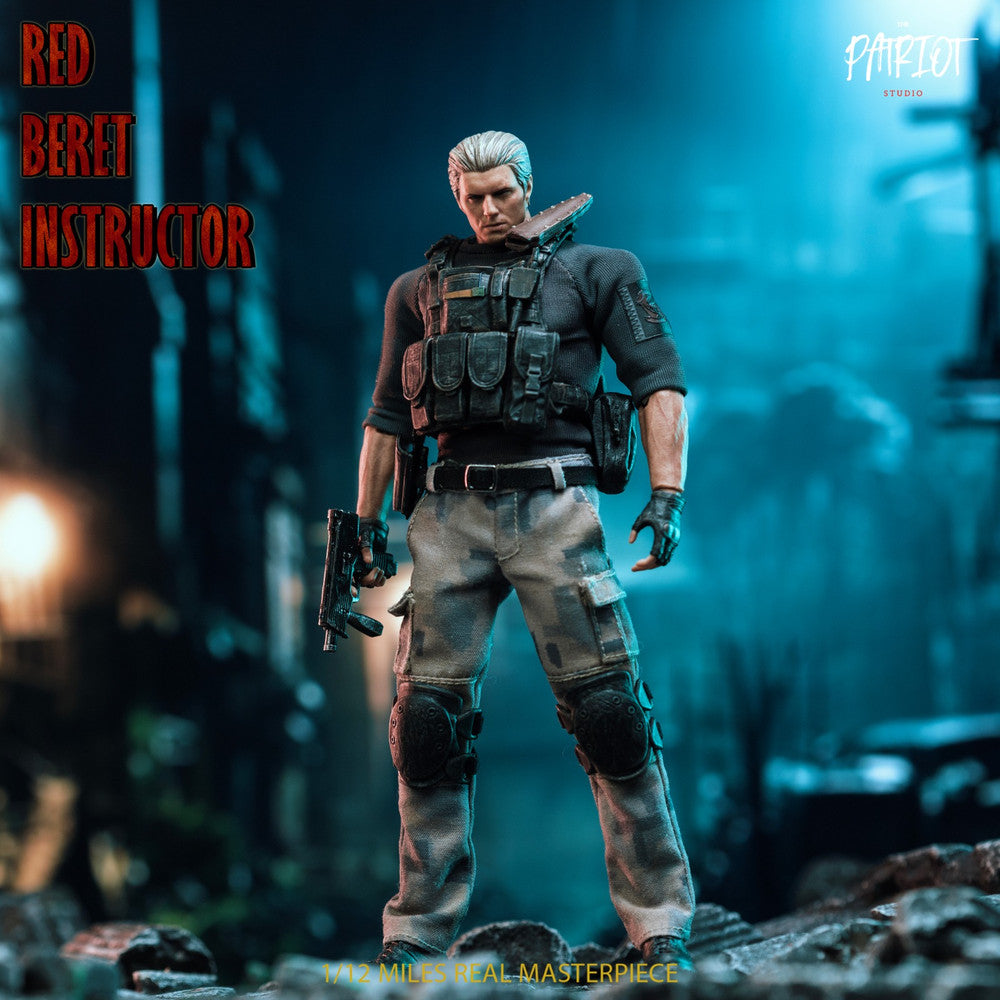 Pedido Figura Red Beret Instructor marca Patriot Studio PA017 escala pequeña 1/12