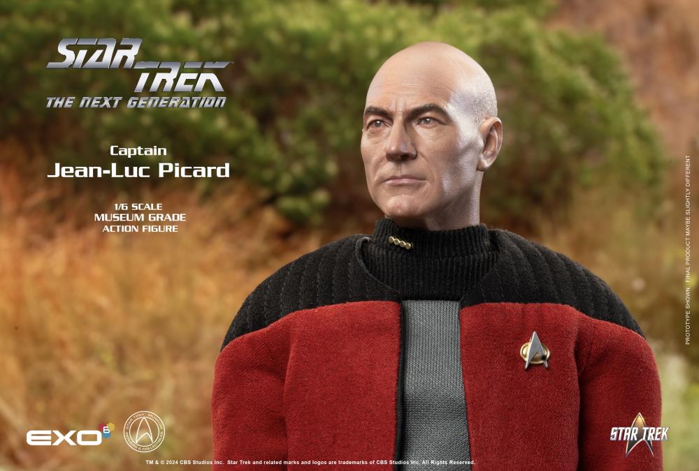 Pedido Figura Captain Jean-Luc Picard (Standard version) - Star Trek: The Next Generation marca EXO-6 EXO-01-019-STN escala 1/6