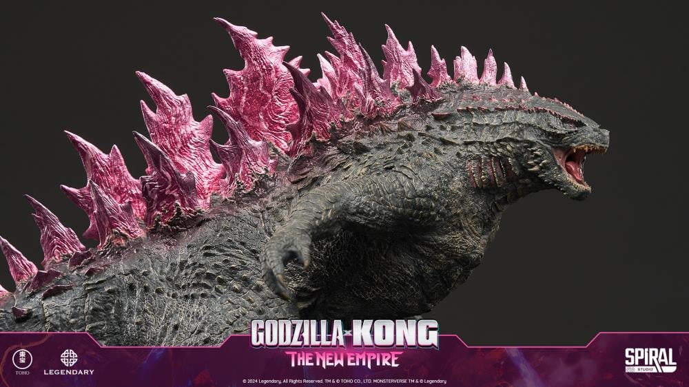 Pedido Estatua Godzilla Evolved Form (Heat Ray Version) - Godzilla x Kong: The New Empire - Hall of Fame marca Spiral Studio (27 cm)
