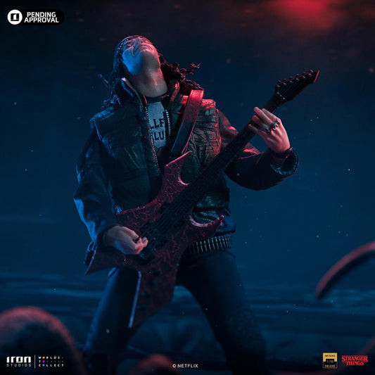 Preventa Estatua Eddie Munson Deluxe - Stranger Things - Limited Edition marca Iron Studios escala de arte 1/10