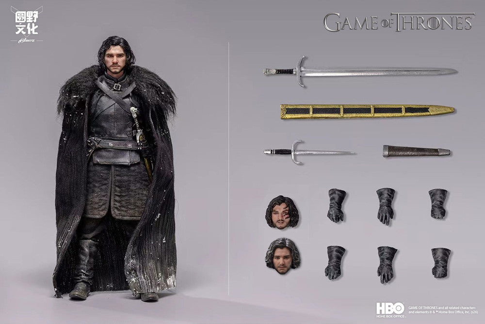 Preventa Figura Jon Snow (Deluxe version) - Game of Thrones marca YUANYE x KLGK YU-KLG-01B escala 1/12