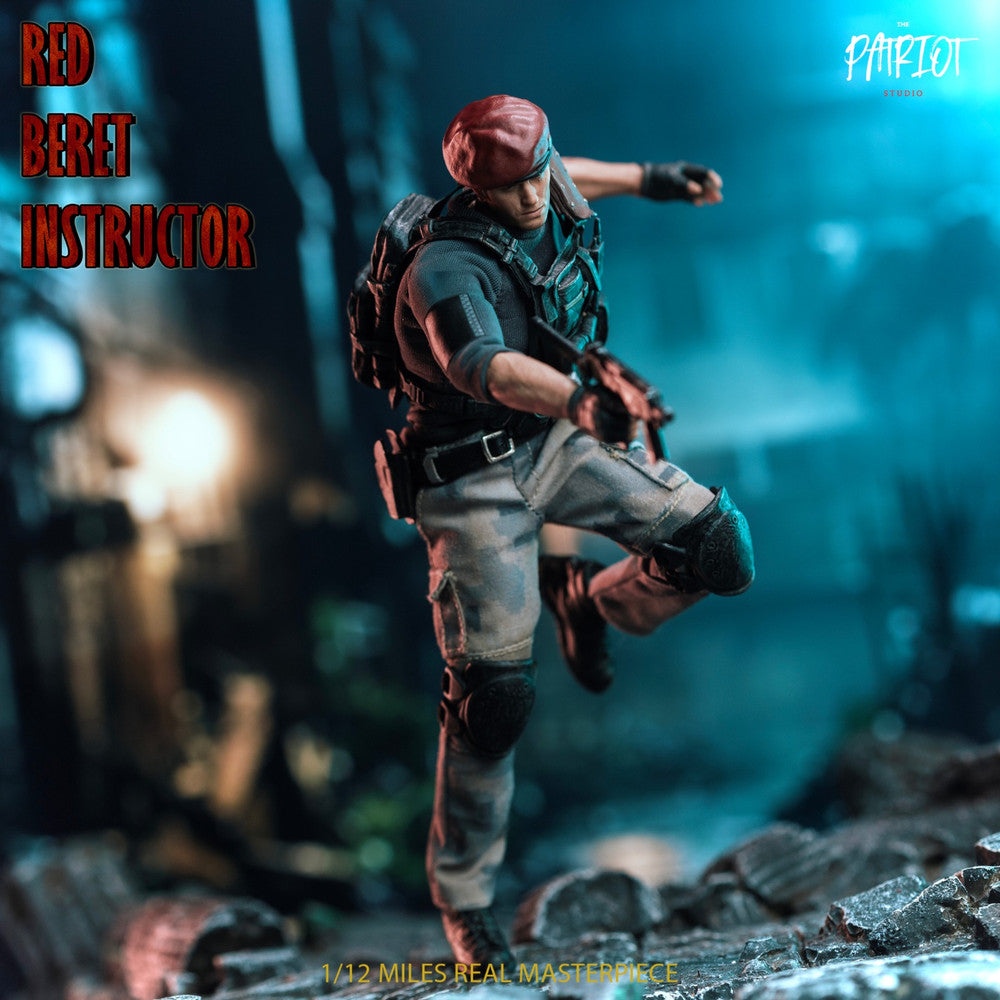 Pedido Figura Red Beret Instructor marca Patriot Studio PA017 escala pequeña 1/12