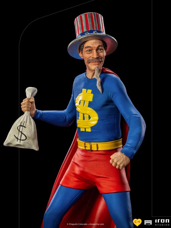Pedido Estatua Super Sam - El Chapulin Colorado - Limited Edition marca Iron Studios escala de arte 1/10