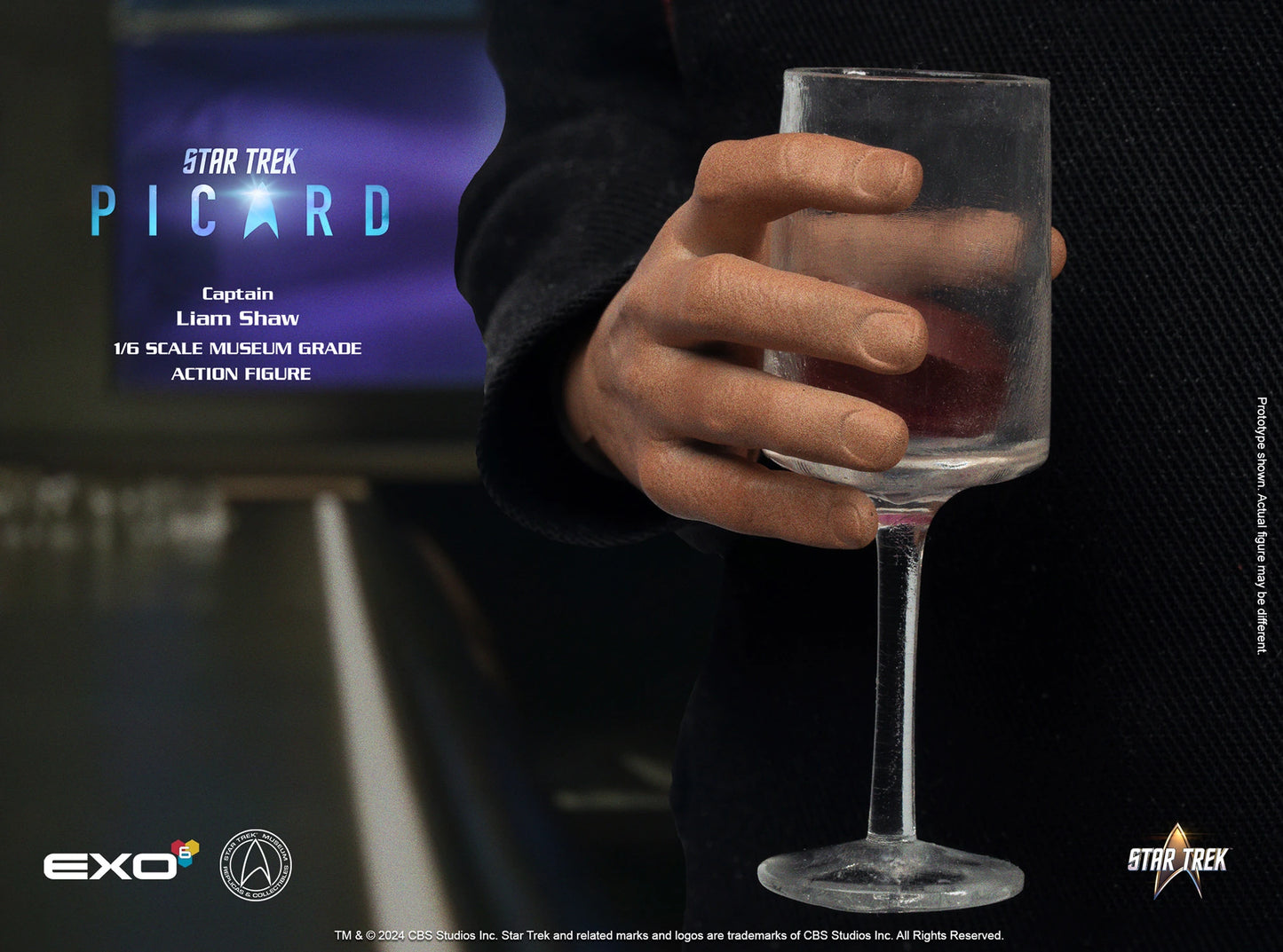 Pedido Figura Captain Liam Shaw - Star Trek: Picard marca EXO-6 EXO-02-085 escala 1/6