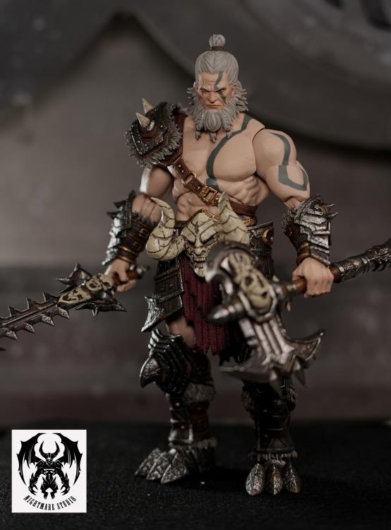 Pedido Figura Barbarian Berserker marca Nightmare Studio D20 escala pequeña 1/12
