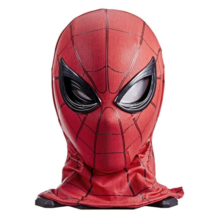 Pedido Mascara de Spider-Man (electrónica usable expresiva) - Spider-Man: Homecoming - Marvel Legends marca Hasbro escala real 1/1