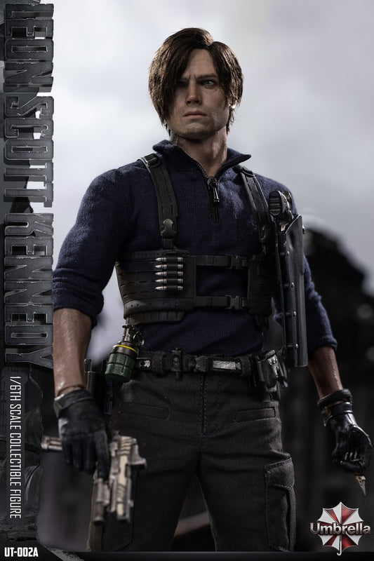 Preventa Figura Agent Leon (Rooted Hair Version) marca Umbrella UT-002A escala 1/6