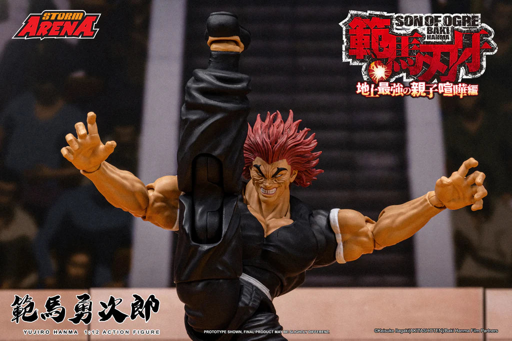 Preventa Figura Yujiro Hanma (Storm Arena) - Baki Hanma: Son of Ogre marca Storm Collectibles BHSA02 escala pequeña 1/12