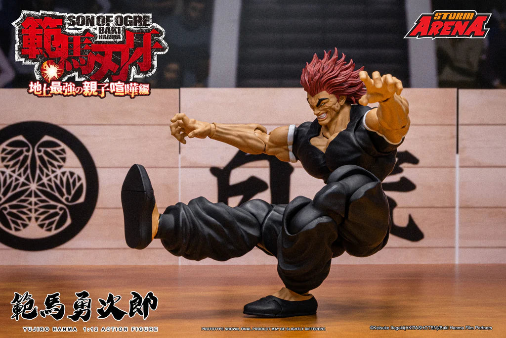 Preventa Figura Yujiro Hanma (Storm Arena) - Baki Hanma: Son of Ogre marca Storm Collectibles BHSA02 escala pequeña 1/12