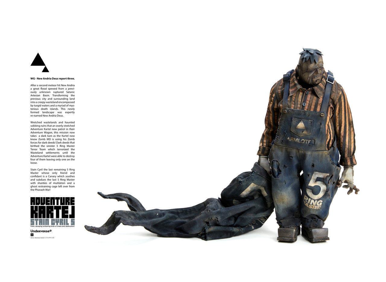 Preventa Figura Stain Cyril marca Underverse UV202510 escala 1/6 (Art Toy)