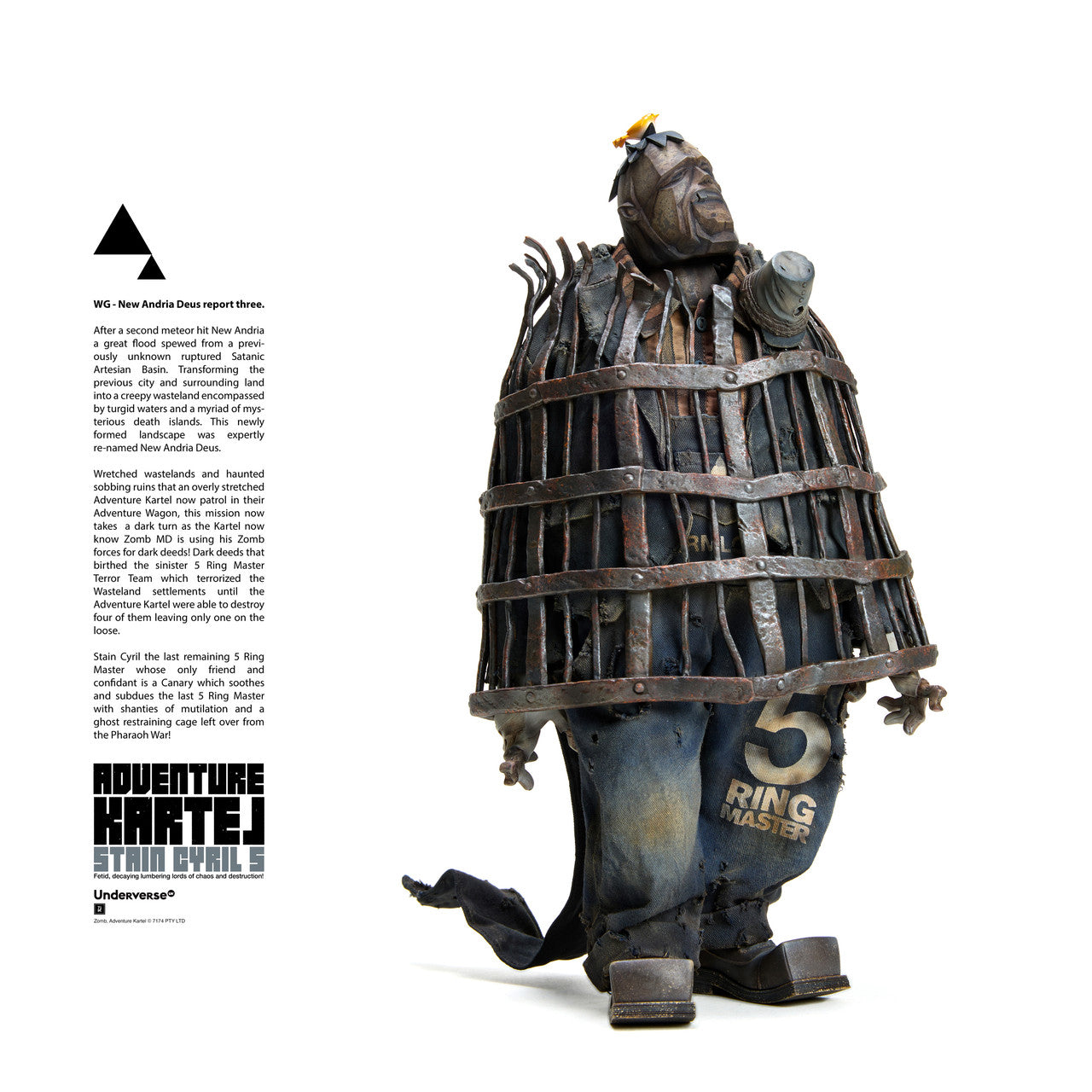 Preventa Figura Stain Cyril marca Underverse UV202510 escala 1/6 (Art Toy)
