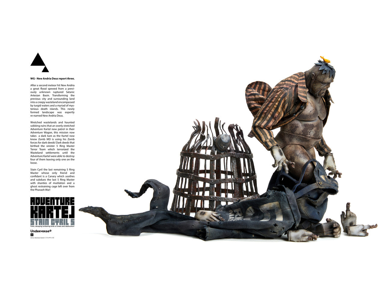 Preventa Figura Stain Cyril marca Underverse UV202510 escala 1/6 (Art Toy)