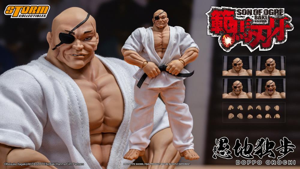 Pedido Figura Doppo Orochi - Baki Hanma: Son of Ogre marca Storm Collectibles KIBK0 escala pequeña 1/12