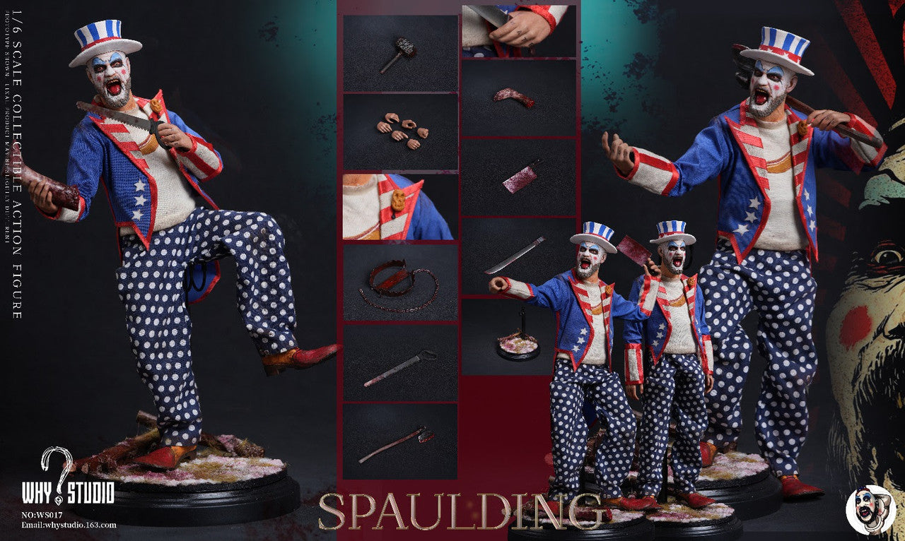 Pedido Figura Spaulding marca WHY Studio WS017 escala 1/6