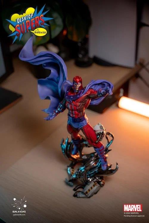 Pedido Estatua Magneto - Marvel Desktop Super marca Galaxias escala de arte 1/8