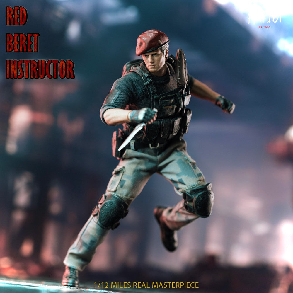 Pedido Figura Red Beret Instructor marca Patriot Studio PA017 escala pequeña 1/12