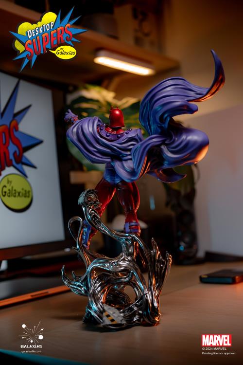 Pedido Estatua Magneto - Marvel Desktop Super marca Galaxias escala de arte 1/8