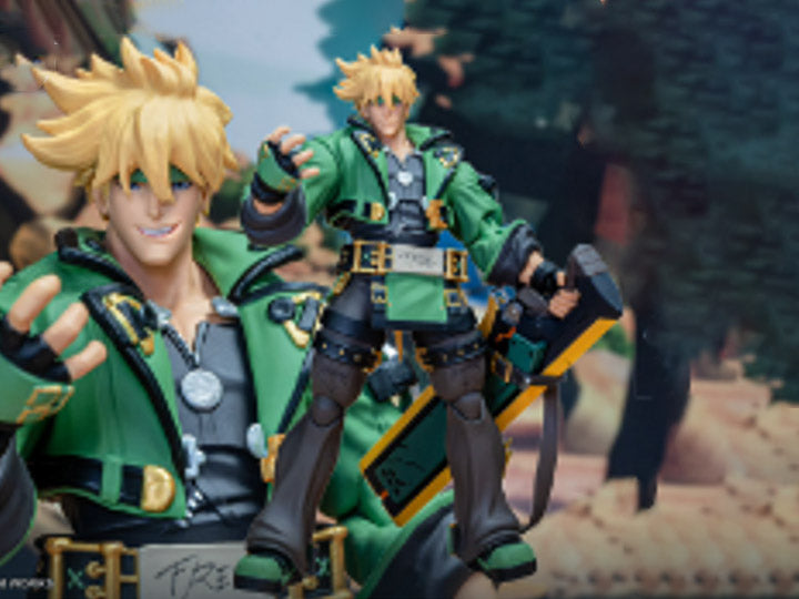 Pedido Figura Strive Sol Badguy (Green version) - Guily Gear marca Storm Collectibles ACSB01 escala pequeña 1/12
