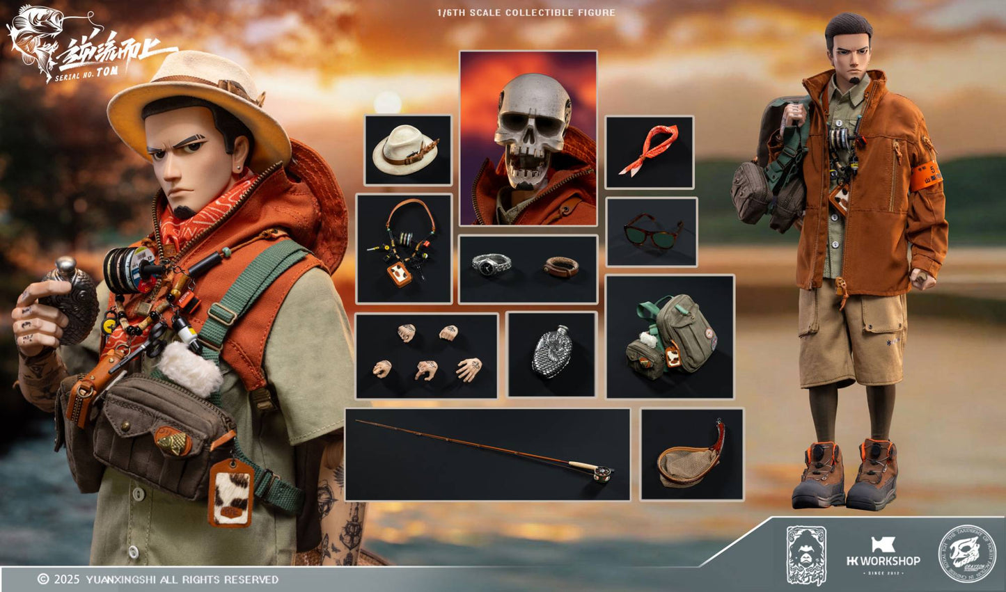 Preventa Figura Upstream/Fisherman Tom - Gongyushan Gathering Tide Series marca Yuanxingshi JC-009 escala 1/6