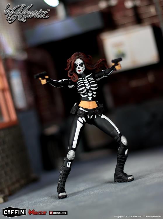 Pedido Figura La Muerta marca Executive Replicas escala pequeña 1/12