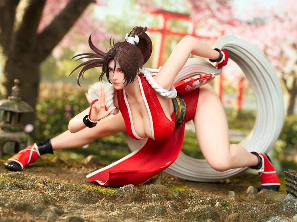 Preventa Estatua Mai Shiranui (Dance of Sakura Embers) (Deluxe Version + Bono) - The King of Fighters XV marca Unique Art Studio escala 1/6