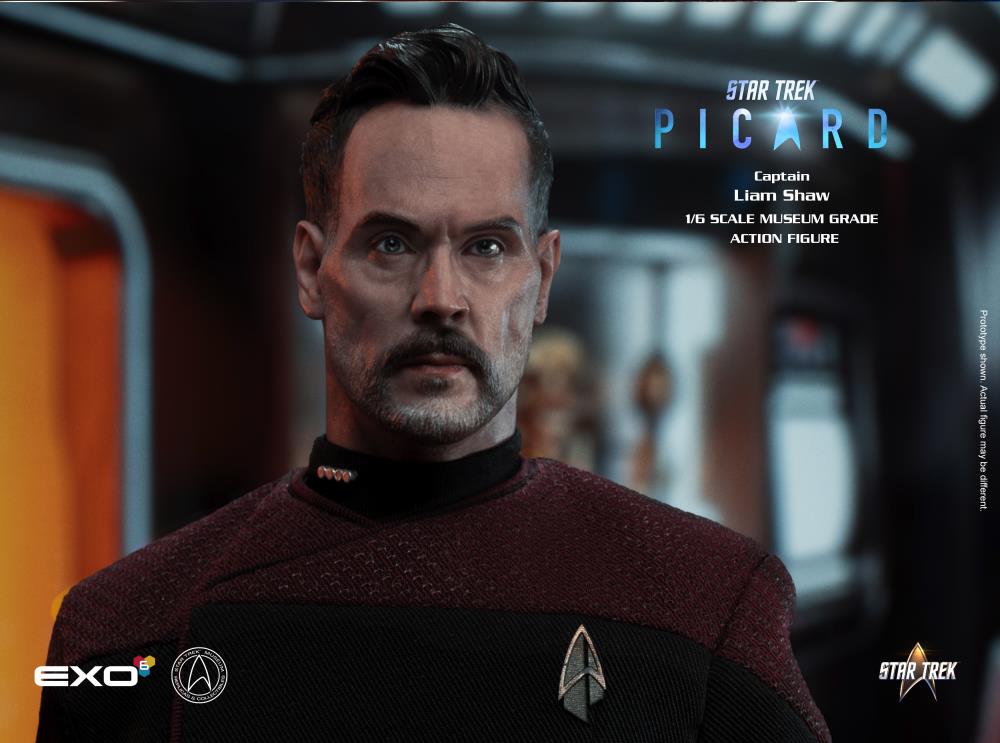 Pedido Figura Captain Liam Shaw - Star Trek: Picard marca EXO-6 EXO-02-085 escala 1/6