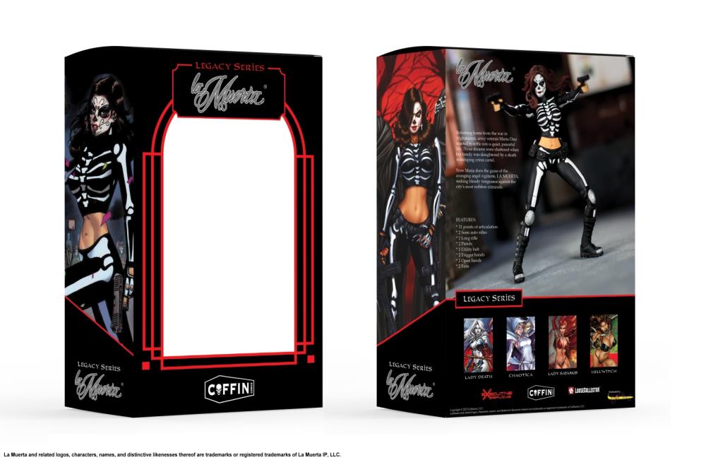 Pedido Figura La Muerta marca Executive Replicas escala pequeña 1/12
