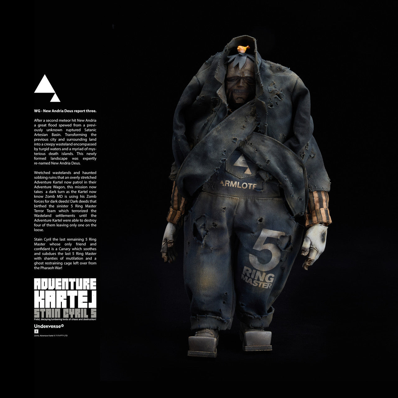 Preventa Figura Stain Cyril marca Underverse UV202510 escala 1/6 (Art Toy)